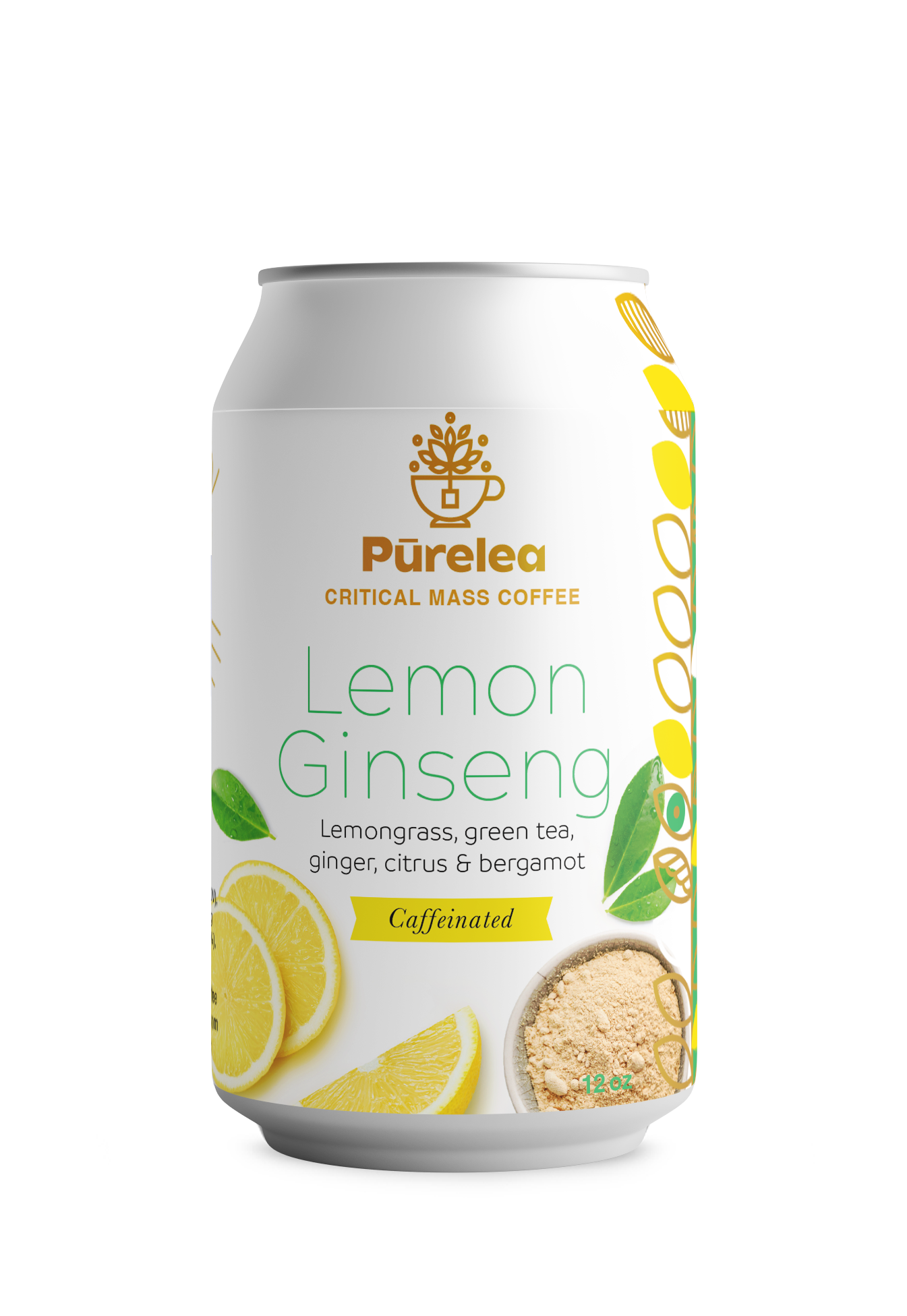 Lemon Ginseng Green Tea